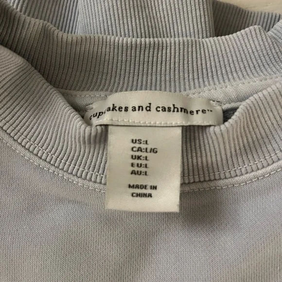 cupcakes & cashmere Light Blue  'East Coast' Sweatshirt - Picture 3 of 5